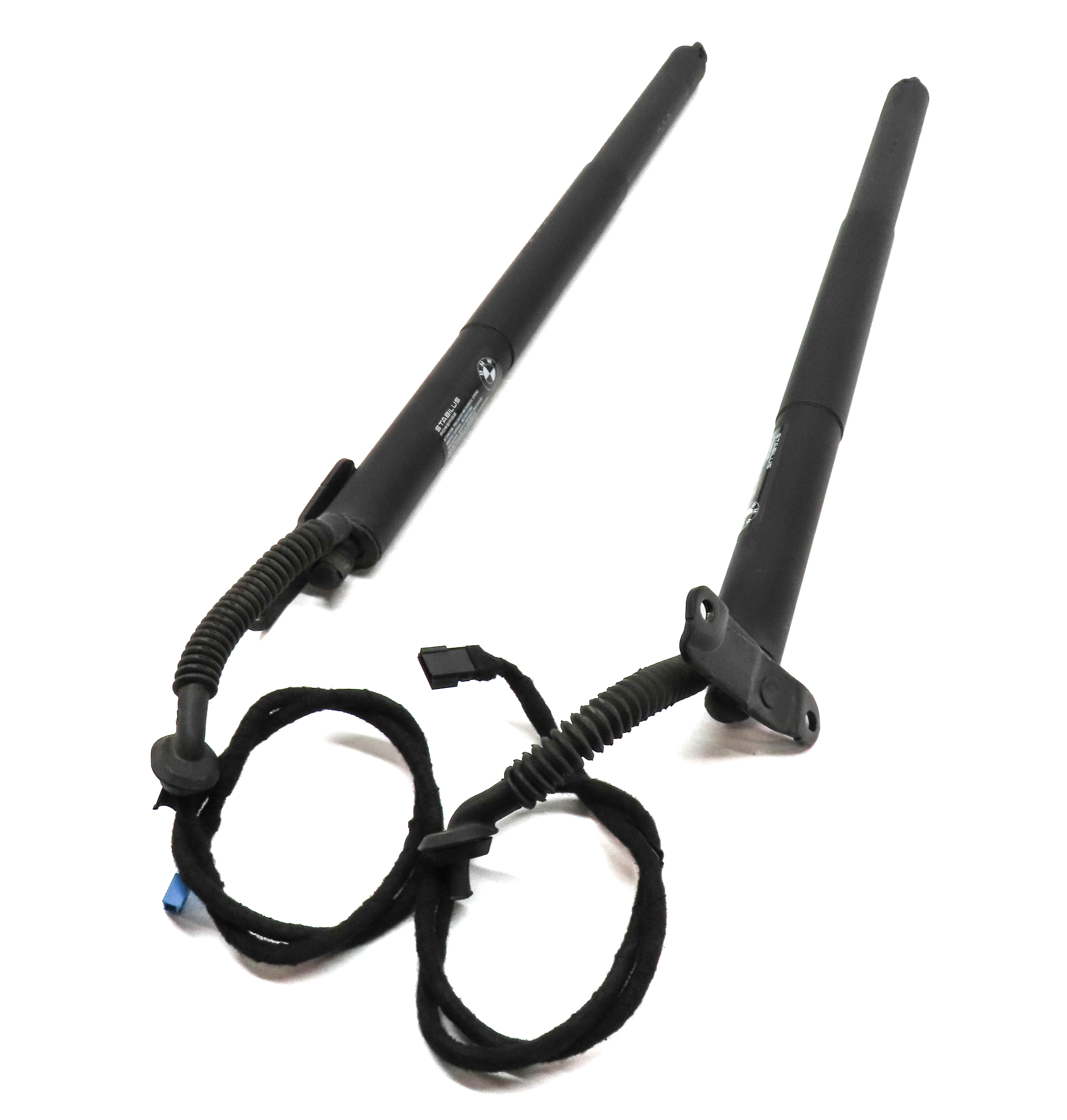 2011-2015 BMW X3 (F25) LEFT & RIGHT REAR TRUNK SHOCK STRUT SET 2 (ELECTRIC) — exact item pictured